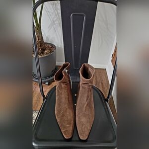 Jason Wu Brown Ankle Boots